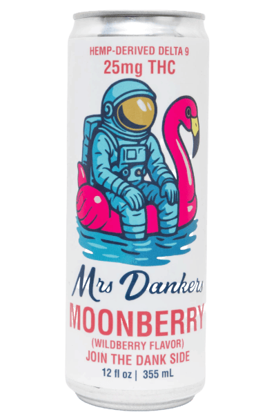 Mrs. Dankers Moonberry THC Infused Sparkling Juice 25mg